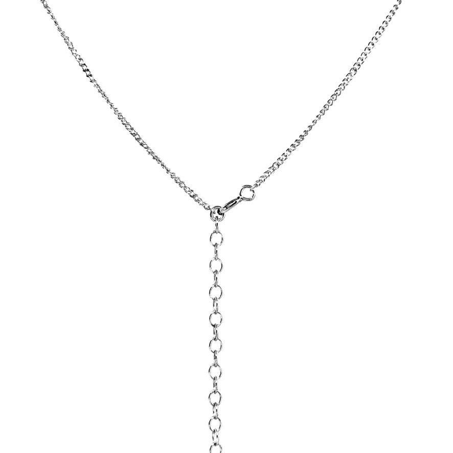 Dije de Avión y Cadena de Plata.